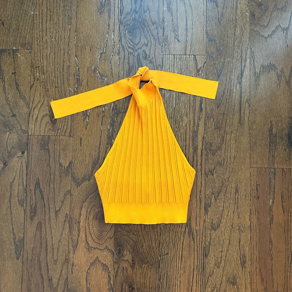 Meshki Halter Crop Top